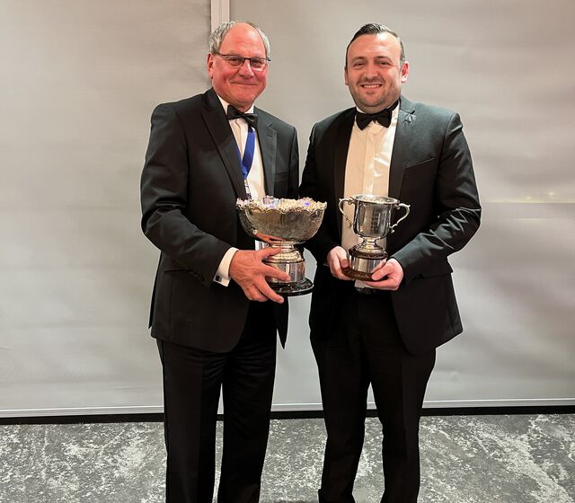 Chris Lander (Wetherby) Scratch Stroke Play Champion (Gross & Nett)